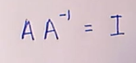 Video Finding Inverse Matrices